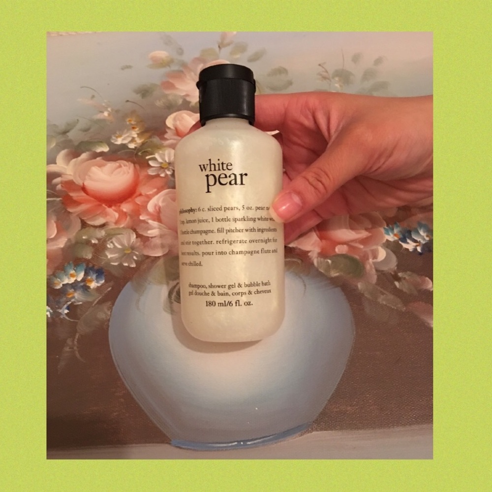 Philosophy shampoo,shower gel, bubble bath